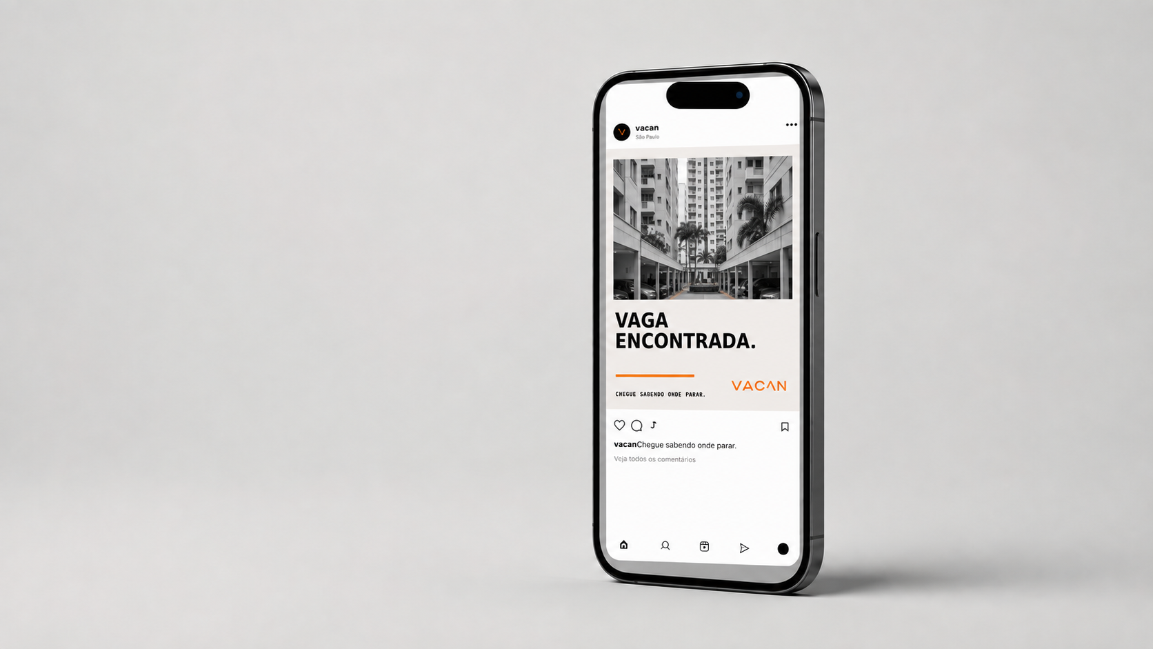 Mockup de post Vacan no Instagram